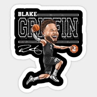 blake griffin cartoon Sticker